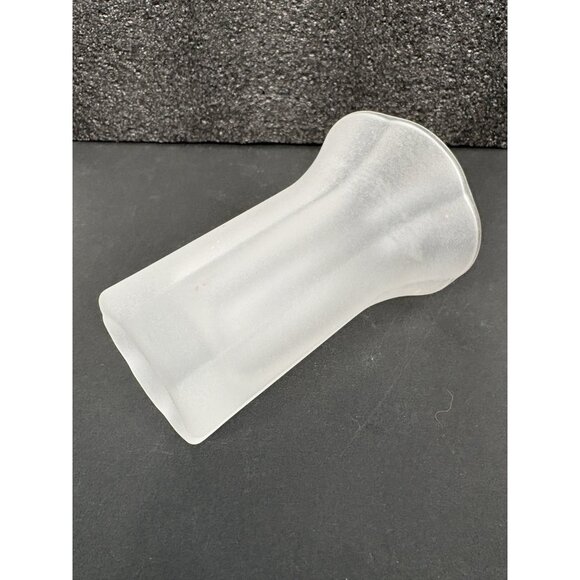 Iittala Anni Small Maljakko Vase 2738 Matte Glass Finland Valto Kokko - Picture 4 of 8